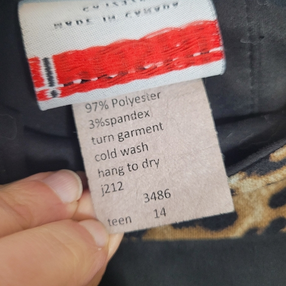 Vintage Y2K button back dress with animal print - Picture 16 of 16